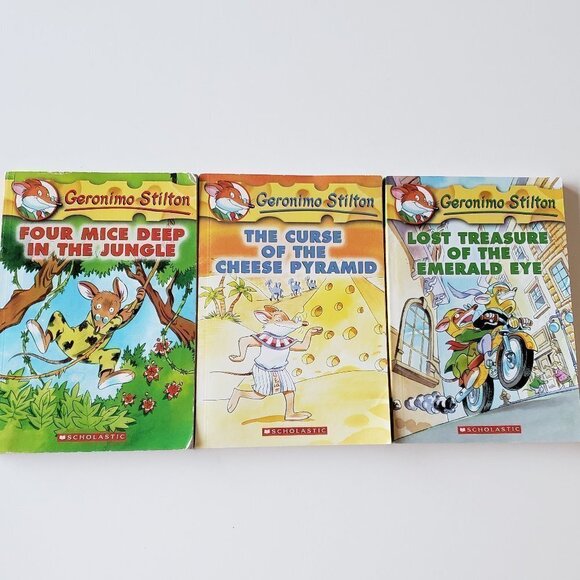 Geronimo Stilton - Set of 3 Softback Books - Picture 1 of 4